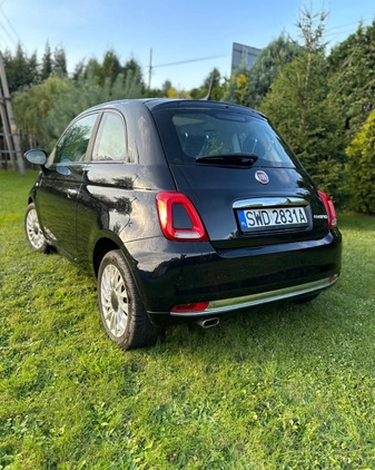 Fiat 500 cena 46500 przebieg: 17800, rok produkcji 2021 z Supraśl małe 79